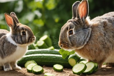 Cucumbers & Leaves for Rabbits: Dietary Insights, Safety Measures, Preparation & Serving Amount Overview