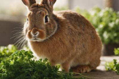 Pet Rabbits’ Diet: Fresh Parsley Quantity, Safety & Nutritional Guide