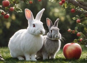 Rabbits & Apple <span class=