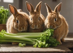 Rabbits & Celery: Dietary Advantages, Health Precautions & Portion Size Overview 