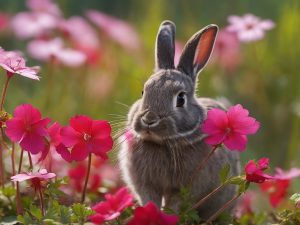 Safe & Nutritious? Rabbits Eating Herb Robert <span class=