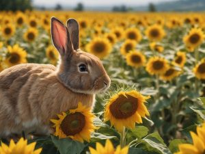 Can Rabbits Eat Sunflower Petals & <span class=