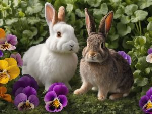 Can Rabbits Eat Pansy Flowers Safety, Diet & Quantity Recommendations